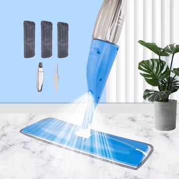 Mop cu rotatie 360 grade si sistem de pulverizare rapida a solutiilor
